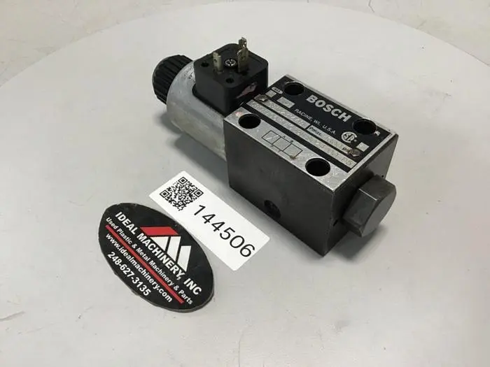 Used BOSCH 081WV06P1V1033WS024/00D51 Valves/Fittings Michigan US | Ideal Machinery #575812