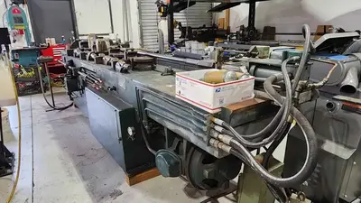 Used Pines #2 Hydraulic Tube Bender and tooling