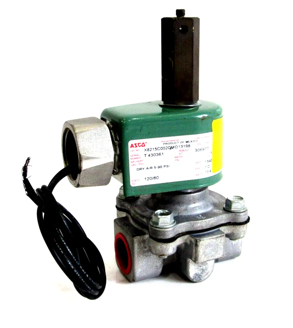 NEW ASCO X8215C002QMO13198 SOLENOID VALVE AC120/50-60D