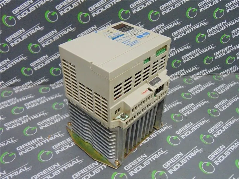Yaskawa CIMR-XCBA41P5 VS mini 2 HP Variable Frequency Drive 380-460V Used