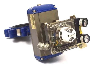 NEW AMRI 42096444 ACTUATOR W/ SORIA 16 BUTTERFLY VALVE, TYCO EZ04TD0N CONTROLLER