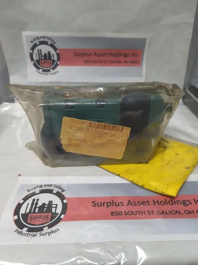 New | in-Stock NUMATICS 555SA43BK01 1B30 Pump & Valve Parts | Surplus Asset Holdings #1220092