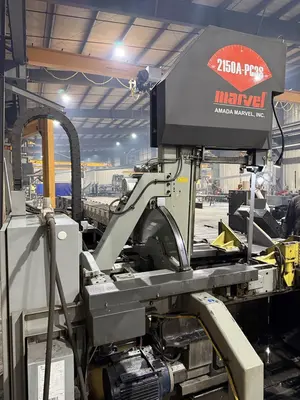 Used 2020 MARVEL 2150A-PC3S-60 Vertical Band Saws Illinois US | BLUMBERG MACHINERY COMPANY #1295638