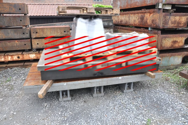 Used TABLE 3000 X 1500 MM Tables, Floor & Layout Plates BE | Apt International N.V #366563
