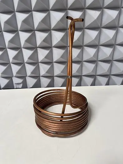 Used 21' COILED SPIRAL COPPER WIRE FOR IMMERSION 3/8" OD Heat Exchangers California US | Equipment Lab #487488