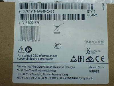 NEW SIEMENS 6ES7 2141AG400XB0