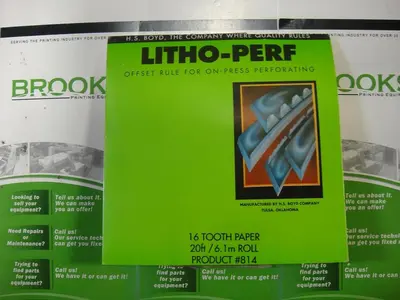 USED LITHO-PERF 814
