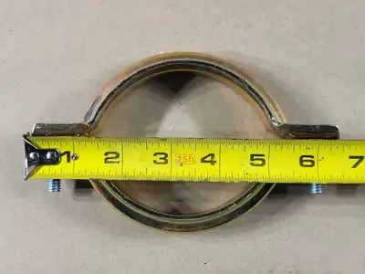 3-1/2" Pipe Strap 2 Hole (Bag of 5)