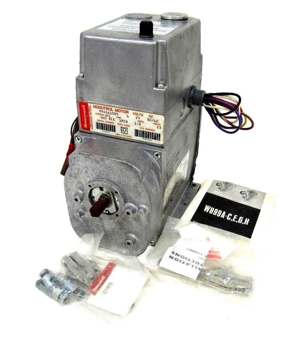 NEW HONEYWELL M945A1009 MODUTROL MOTOR 24V 160 DEG 1MIN