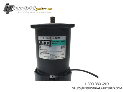 Oriental Motor 5IK90GU-SMF2 AC Magnetic Brake Motor 200V