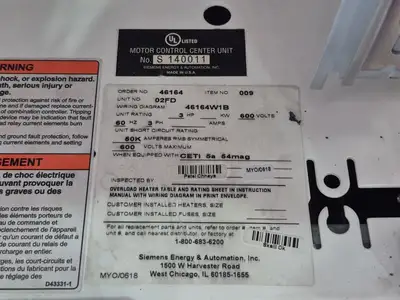 USED SIEMENS TIASTAR