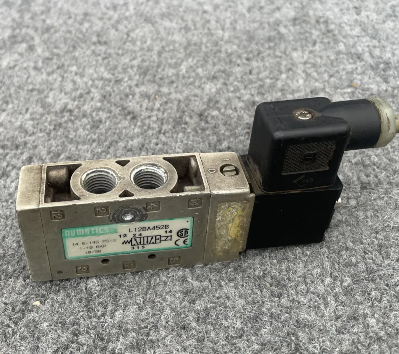 Used Numatics L12BA452B000061 Solenoid Valves California US | Davliegogo LLC #1707964