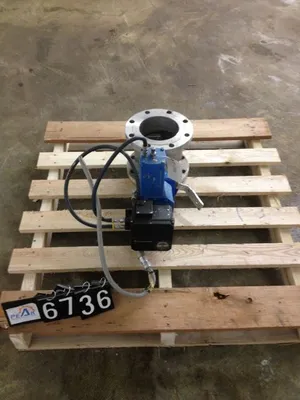 Neles Jamesbury 6"-150 V-Ball Control Valve