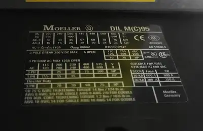 USED MOELLER DILM95