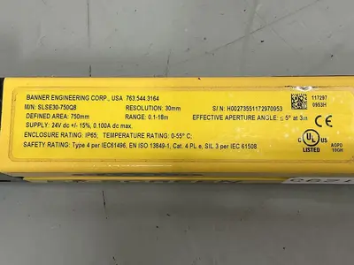 USED BANNER ENGINEERING SLSE30-750Q8