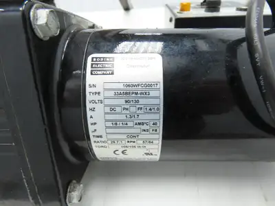 MK North America 50mm x 1750mm Belt Conveyor 115V Variable Speed  *Bad Belt*