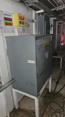 USED SQUARE D COMPANY 75 KVA TRANSFORMER
