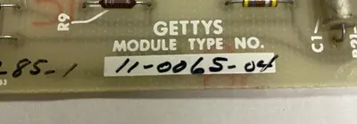 Used GETTYS _UNKNOWN_ Miscellaneous Equipment (Electrical & Power) | Surplus Asset Holdings #1190596
