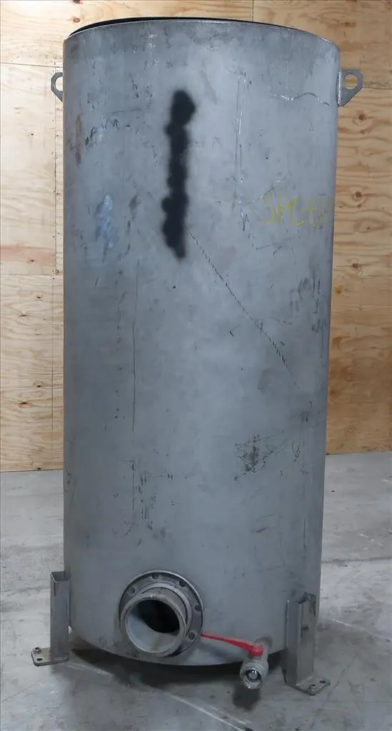 SPC8695  Tank 350 gallon vertical tank, Stainless Steel, flat