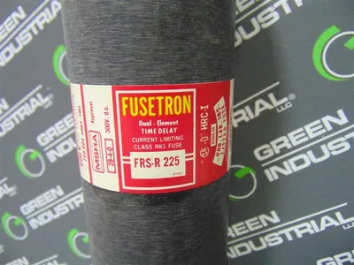 Fusetron FRS-R-225 Time Delay Current Limiting Fuse 225 Amps 600VAC Used