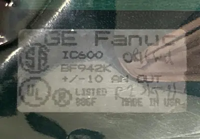 USED GE FANUC IC600BF942K