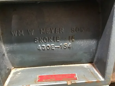 Wm Meyer 12 x 12 HD Rotary Air Lock Feeder Valve Steel