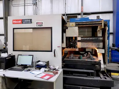 Used 2005 MAZAK SPACE GEAR U44 Laser Cutters | Machine Factory Outlet #1267119