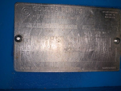 USED Goulds AF Axial Flow