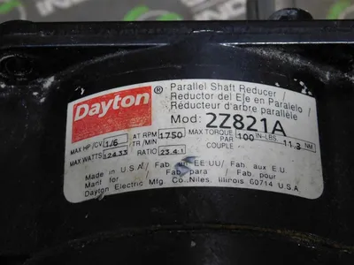 USED DAYTON 2Z821A