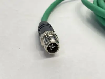 New | in-Stock Lumberg Industrial Ethernet Cordset M12 5m Cable & Wire Michigan US | Maverick Industrial Sales #1393193