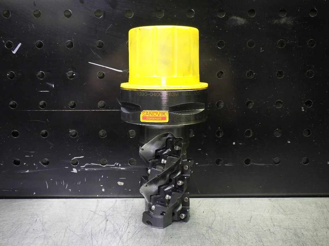Sandvik Capto C6 40mm 90 Deg 3 Flute Milling Cutter R390-040C6-63M (LOC1578A)