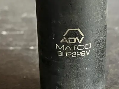 Matco Tools 3/8” Drive 11/16" SAE Deep 6 Point Impact Socket BDP226V