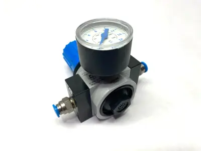 Used Festo Pneumatic Pressure Regulator, G 1/8 Connection, 192298 Air Pressure Regulators Michigan US | Maverick Industrial Sales #1389156