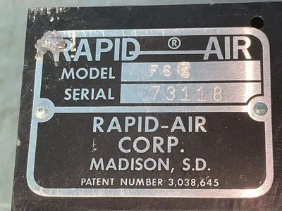 Used RAPIDAIR F6E Pumps Ohio US | HGR 24 #1486634