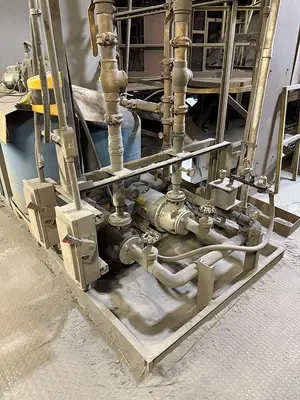 USED 2011 INDUCTOTHERM VIP 1500 KW POWER MELT, 3 TON