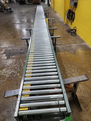 Used HYTROL V-BELT CONVEYOR Roller Conveyors Wisconsin US | Packer City Sales #1316841