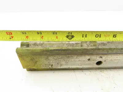 Press Brake Die 15-3/8" Long 90° V 1/2" W 1/4" D 1-3/4" H 1/2" Tang