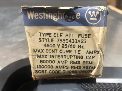 USED WESTINGHOUSE 758C433A23