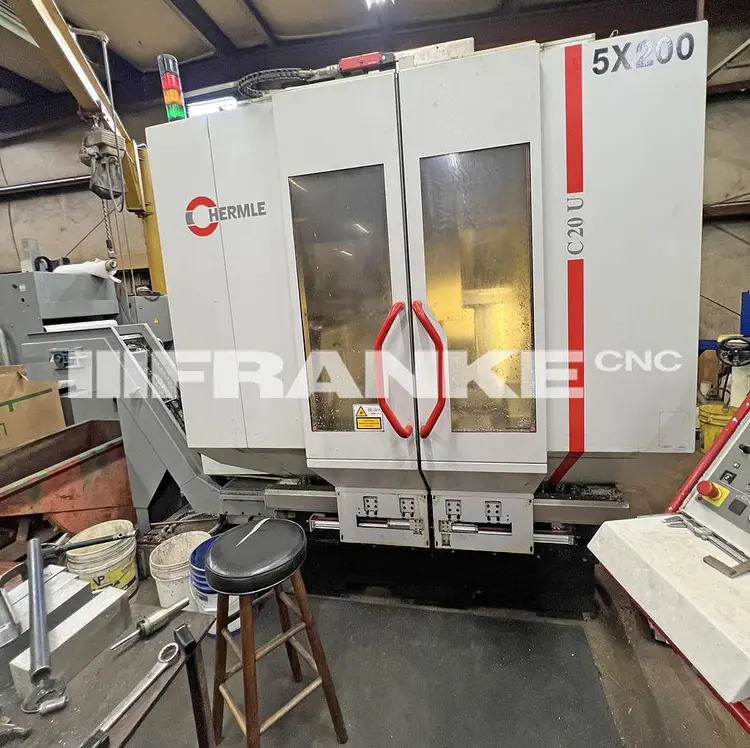 Used 2006 HERMLE C20U Vertical Machining Centers (5-Axis or More) US | FRANKE CNC, LLC #1398551