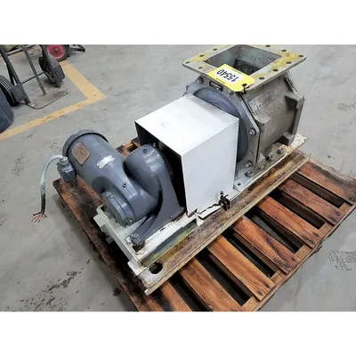Used 8" Barr & Murphy LTD Stainless Steel Rotary Valve