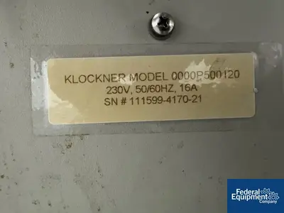 USED Klockner Mediseal Korber Medipak EAS Blister Pack