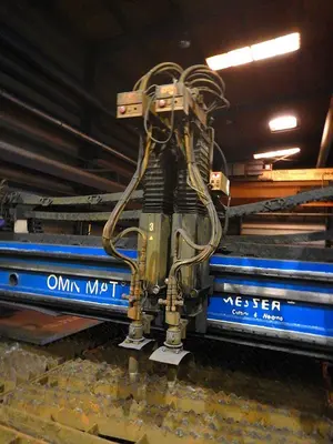 USED MESSER GRIESHEIM 16 000 X 8100 MM
