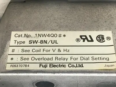 USED FUJI ELECTRIC SC-8N/UL 1NC4QO