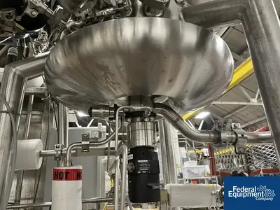 USED T & C Stainless 60 Liter T & C Reactor Skid, 316L S/S, 45/150#