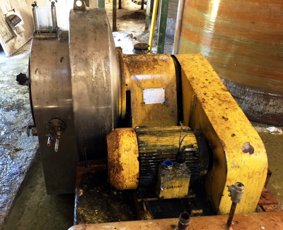 Siebtechnik Tema H-400 Conturbex worm/screen centrifuge, 316SS.