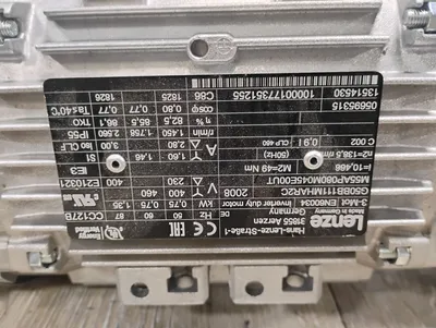 LENZE G50BB111MHARR2C Motors | ESS Industrial Equipment Sales (3)
