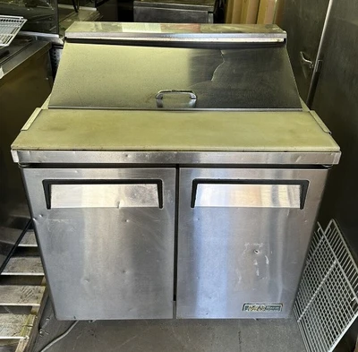 174-0006 Turbo Air MST-36 36” Refrigerated Prep Table