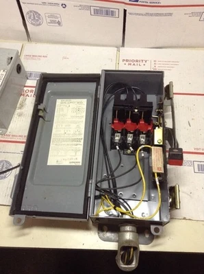 Square D Safety Switch Catalog Number Hu3618Awk
