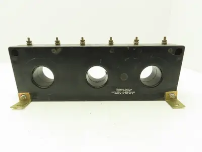 Westinghouse 9917D43H01 Ratio Current Transformer 600V 10KV 50-400Hz 100:5