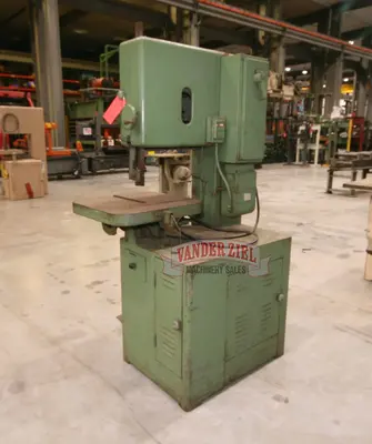 Used GROB NS-18 Vertical Band Saws Michigan US | Vander Ziel Machinery Sales #480521